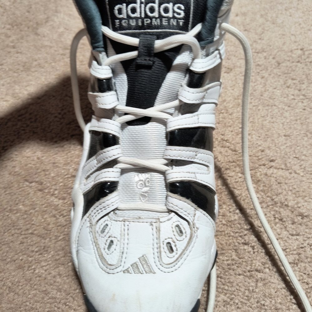 Adidas CRAZY 8 Kobe Bryant Black White Men's Size 8.5 Basketball Shoes - Picture 3 of 5